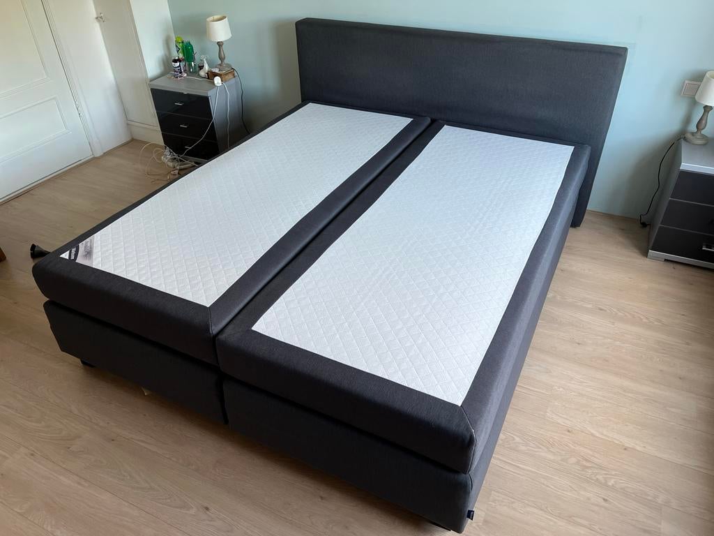 Karlsson Arendal boxspring bed 180x210 cm, Ophalen, 210 cm, Tweepersoons, Zo goed als nieuw