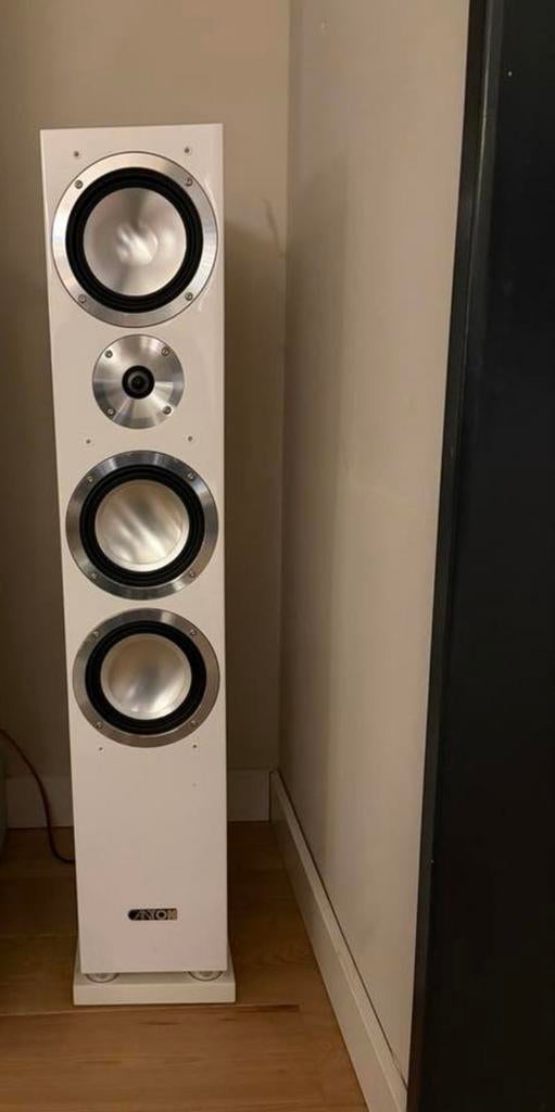 Canton Chrono 509.2 DC Luidsprekers Wit, Zo goed als nieuw, 120 watt of meer, Front, Rear of Stereo speakers, Ophalen