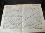 ANTIEKE KAART WERVERSHOOF- SCHAAL 1;25.000 -1908, Ophalen of Verzenden, 1800 tot 2000, Nederland, Landkaart