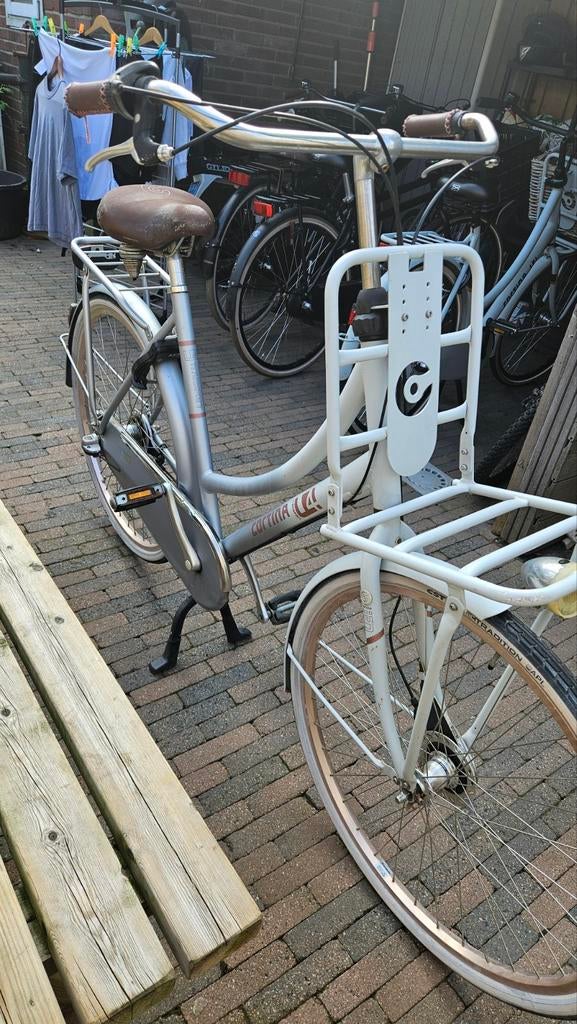Cortina U4 Transport Damesfiets 28 inch, Fietsen en Brommers, Fietsen | Dames | Damesfietsen, Gebruikt, Versnellingen, Schijfrem
