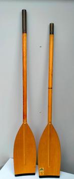 Antiek / Oud Houten Kano Peddels / Roeispanen - ZGAN, Ophalen of Verzenden, Zo goed als nieuw