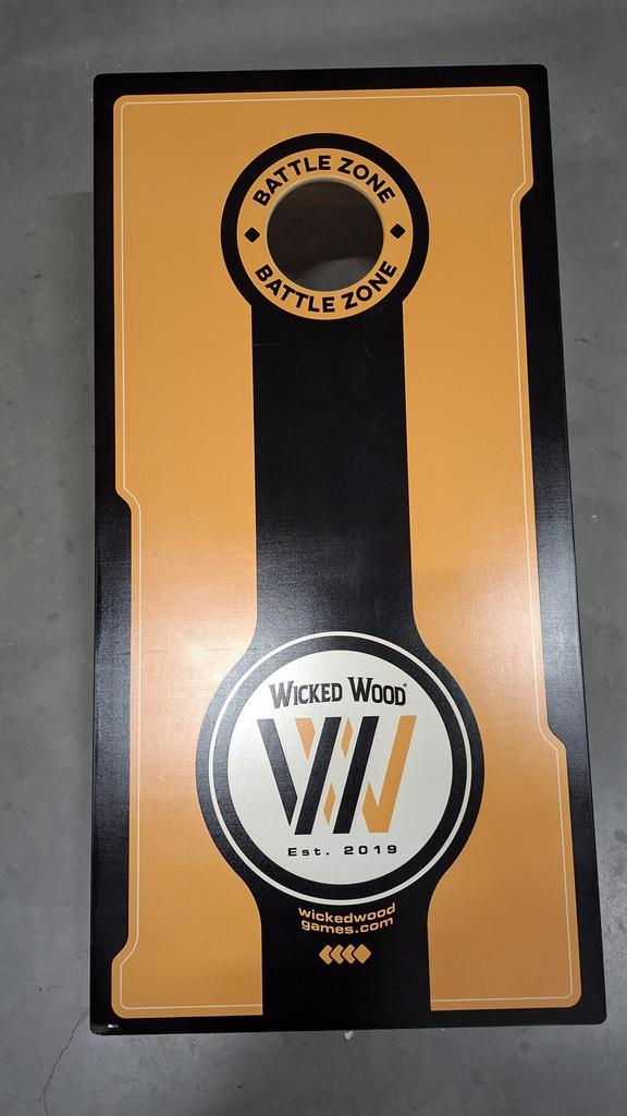 Cornhole set Wicked Wood 120 x 60, Verzenden