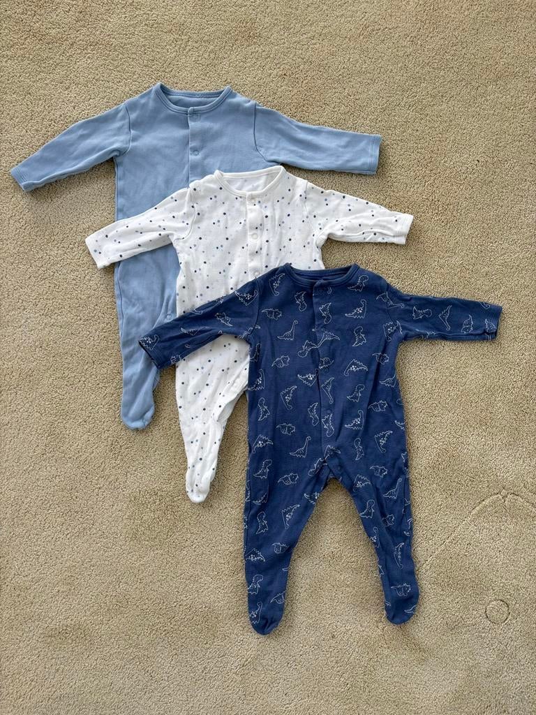 3 x baby boxpakje pyjamapakje Primark 62-68cm 3-6 maanden, Ophalen of Verzenden, Zo goed als nieuw, Maat 62