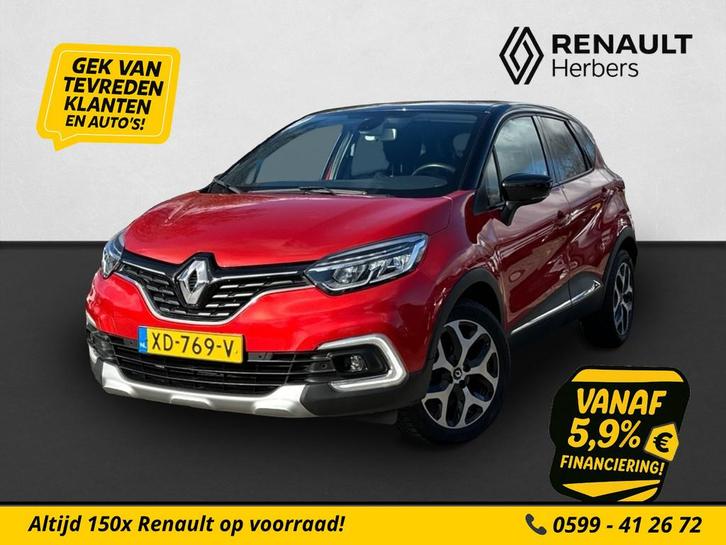 Renault Captur 0.9 TCe Intens CAMERA / TREKHAAK / PDC / CRUI, Auto's, Renault, Bedrijf, Te koop, Captur, ABS, Achteruitrijcamera