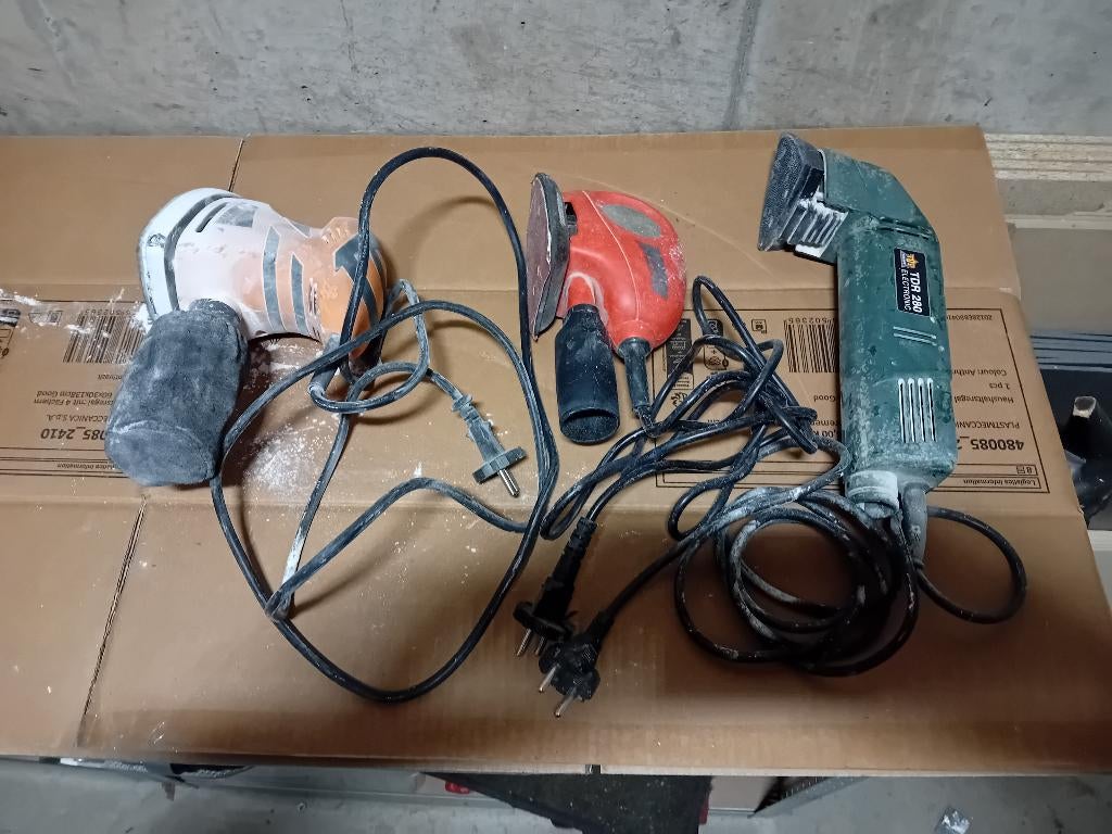 schuurmachine, Ophalen of Verzenden, Gebruikt, Minder dan 600 watt, Vlakschuurmachine