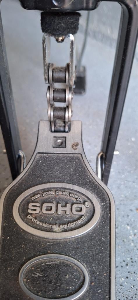 Soho Hi-Hat Statief met Bekkens - Gebruikt, Muziek en Instrumenten, Drumstellen en Slagwerk, Ophalen, Gebruikt, Overige merken