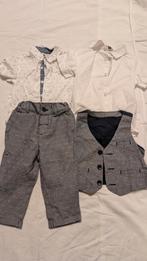Nette pak jongen maat 74, Kinderen en Baby's, Babykleding | Maat 74, Ophalen of Verzenden, Zo goed als nieuw, Jongetje, Pakje