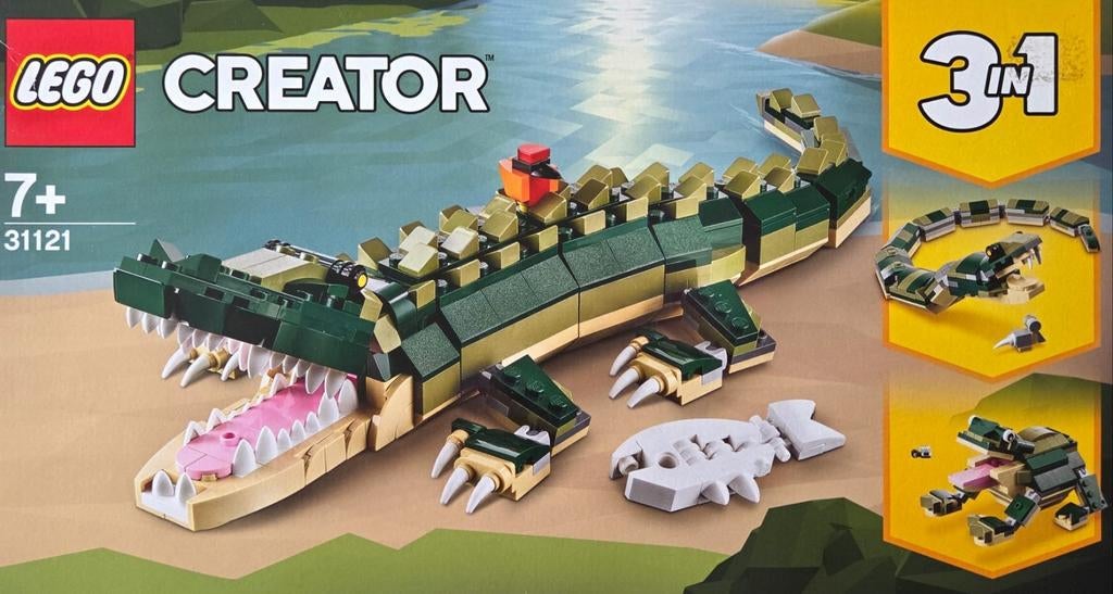 Lego 31121 Krokodil, Ophalen of Verzenden, Nieuw
