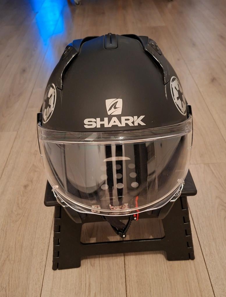 Shark Systeemhelm Mat Zwart maat XL, Ophalen, Systeemhelm, Heren, XL
