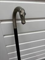 Mooie Wandelstok Hout Met Paardenhoofd, Diversen, Wandelstokken, Ophalen of Verzenden, Zo goed als nieuw