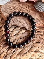 Boho Armband met Donkerrode Kralen, Overige materialen, Nieuw, Ophalen of Verzenden, Met bedels of kralen