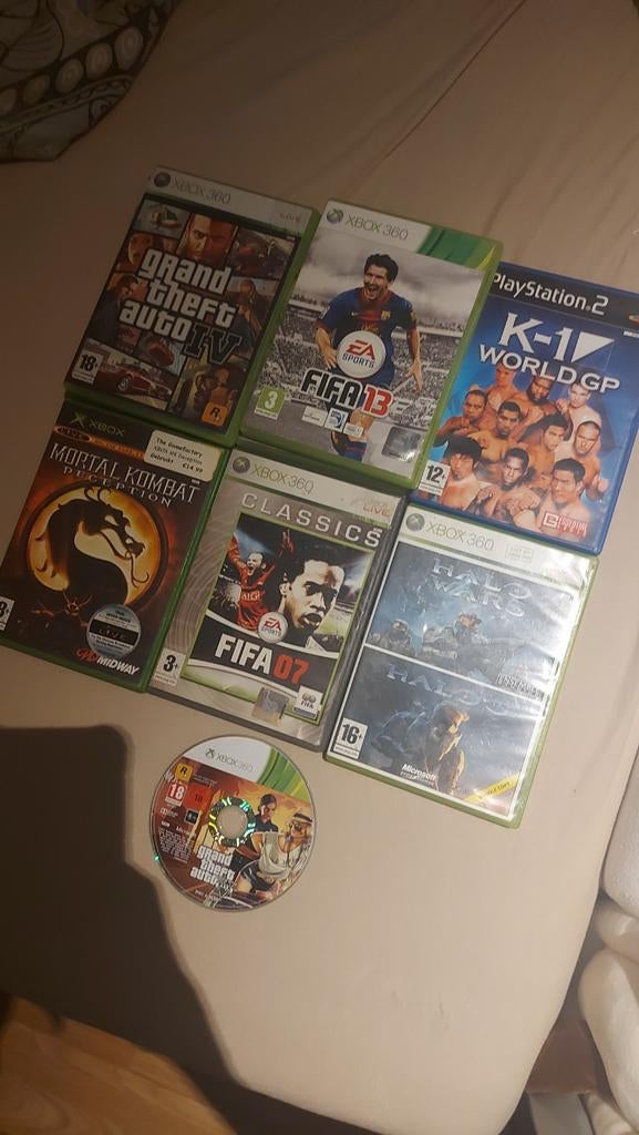 Xbox 360 games: GTA IV, FIFA 13, Mortal Kombat, Halo, Ophalen of Verzenden