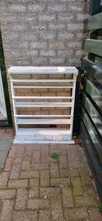 Bordenrek wit - 100x78x23 cm, Ophalen