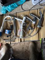 Diverse kranen te koop, zie foto's, Doe-het-zelf en Verbouw, Sanitair, Ophalen of Verzenden, Zo goed als nieuw, Chroom, Kraan