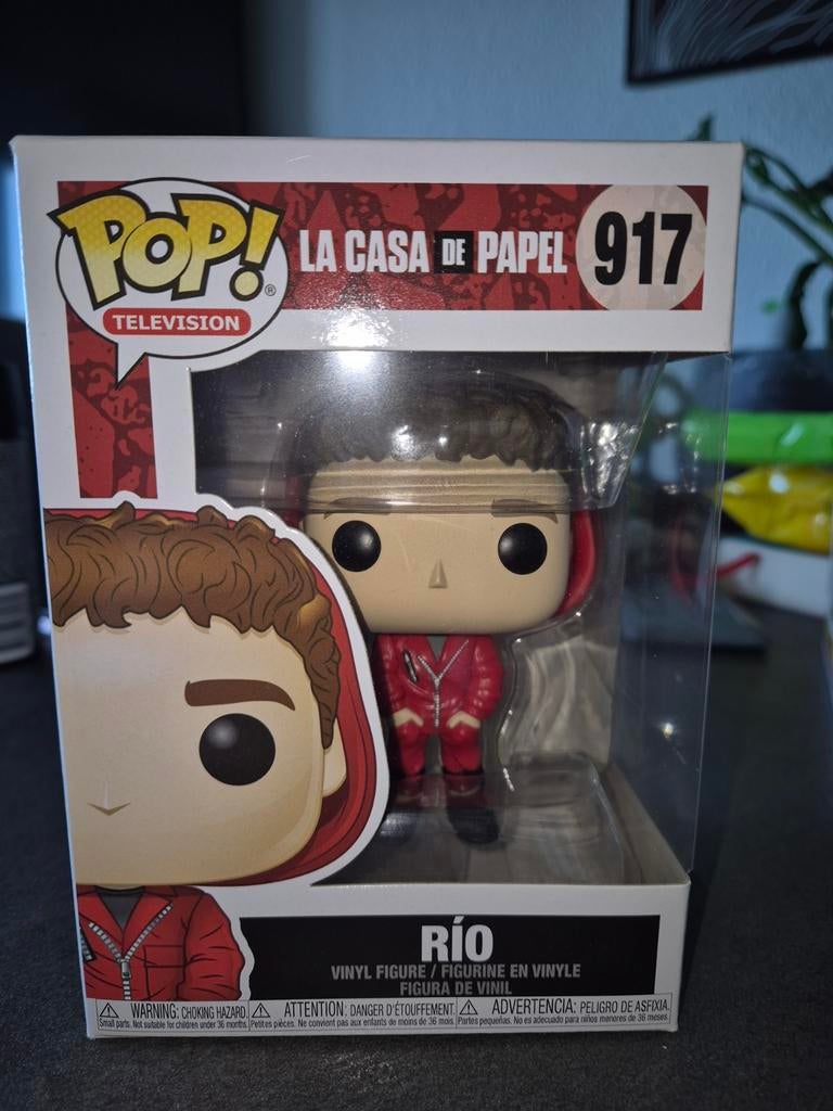Funko pop - Rio - 917 - La casa de papel, Ophalen of Verzenden, Nieuw