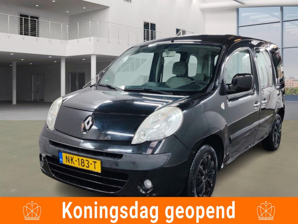 Renault Kangoo Family 1.6-16V Expression/ SCHUIFDEUREN/ CRUI, Auto's, Renault, Gebruikt, 4 cilinders, Zwart, Bedrijf