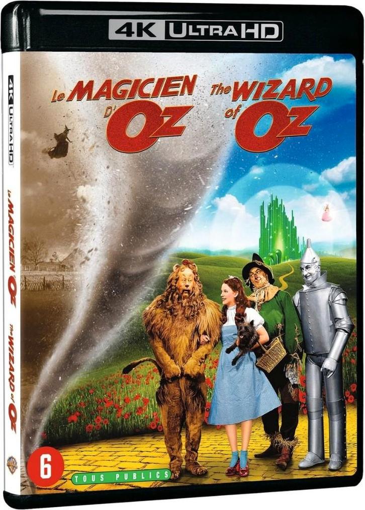 The Wizard of Oz 4K NLO 349862, Cd's en Dvd's, Blu-ray, Nieuw in verpakking, Ophalen of Verzenden