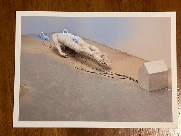 Miroslaw Balka - River (1988-89), Verzamelen, Ansichtkaarten | Themakaarten, Ongelopen, 1980 tot heden, Overige thema's, Ophalen of Verzenden