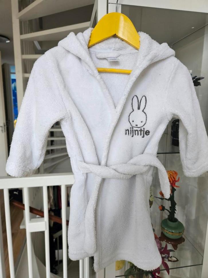 Nijntje ochtendjas/badjas met capuchon - Maat 92/98, Kinderen en Baby's, Kinderkleding | Maat 92, Zo goed als nieuw, Jongen of Meisje
