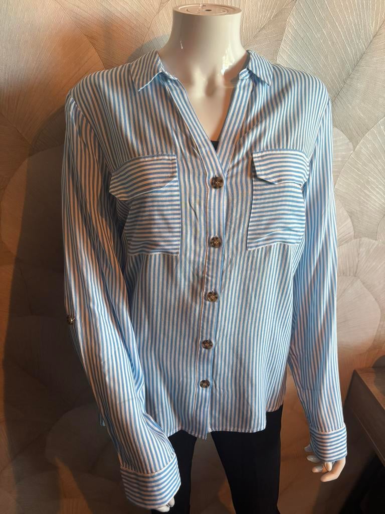 Only blouse - Maat XL, Kleding | Dames, Blouses en Tunieken, Verzenden, Nieuw, Maat 46/48 (XL) of groter, Blauw