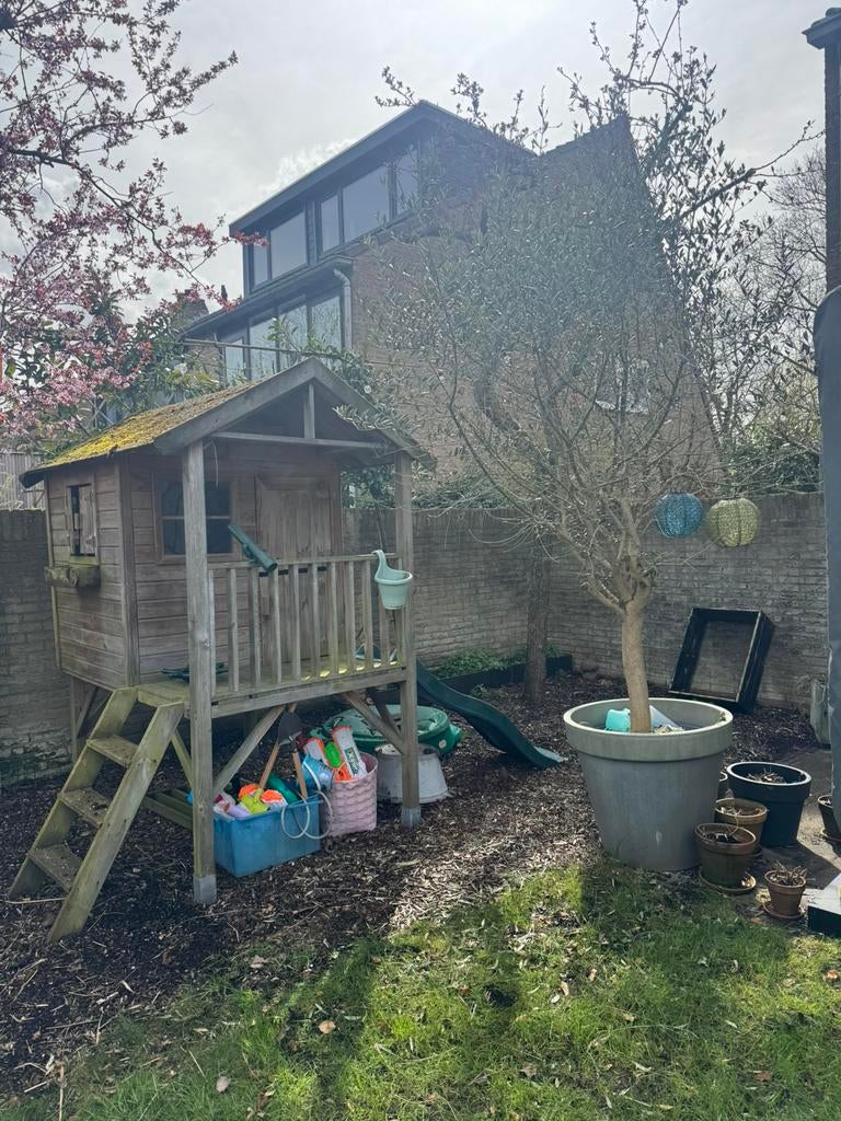 Speelhuisje, Tuin en Terras, Ophalen, Gebruikt, Schuur