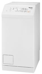 Miele WE 615 WCS bovenlader, Ophalen, 1200 tot 1600 toeren, 4 tot 6 kg, Bovenlader