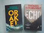 thomas olde heuvelt, echo, orakel, november, Boeken, Ophalen of Verzenden, Zo goed als nieuw, Thomas Olde Heuvelt