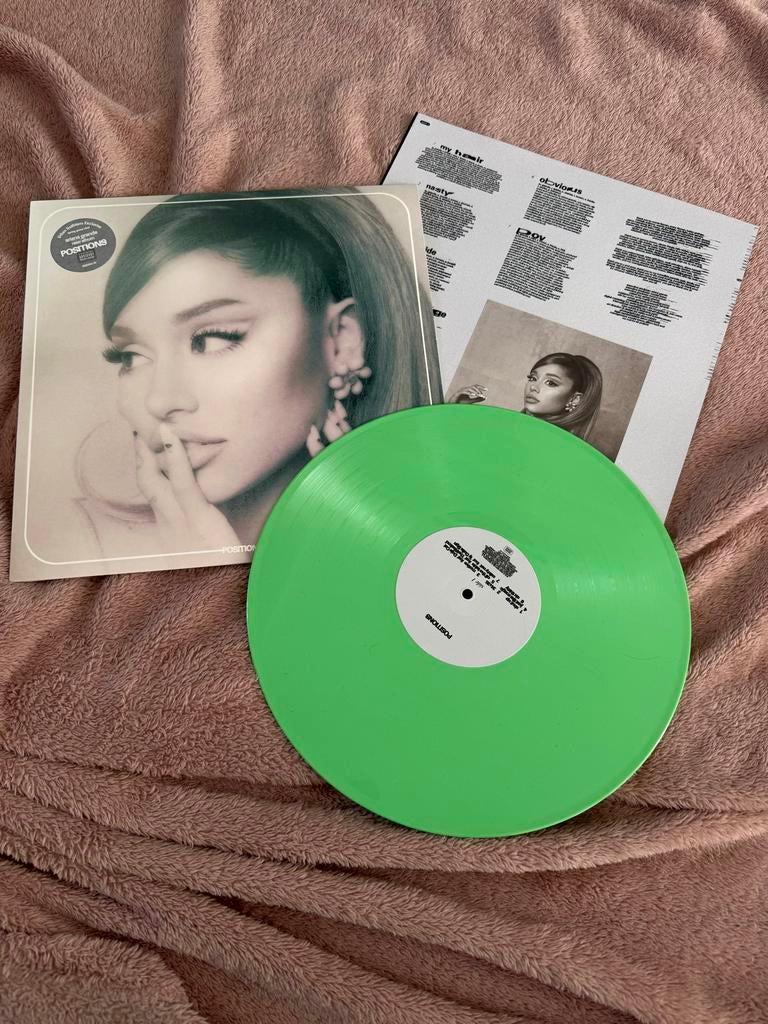 Ariana Grande - Positions (Urban Outfitters Exclusieve Vinyl, Ophalen of Verzenden, Zo goed als nieuw, 12 inch, Colored vinyl