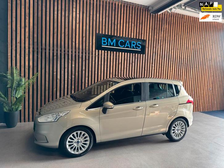 Ford B-Max 1.0 EcoBoost Titanium Panodak,Pdc, Camera, Auto's, Ford, Bedrijf, Te koop, B-Max, ABS, Achteruitrijcamera, Airbags
