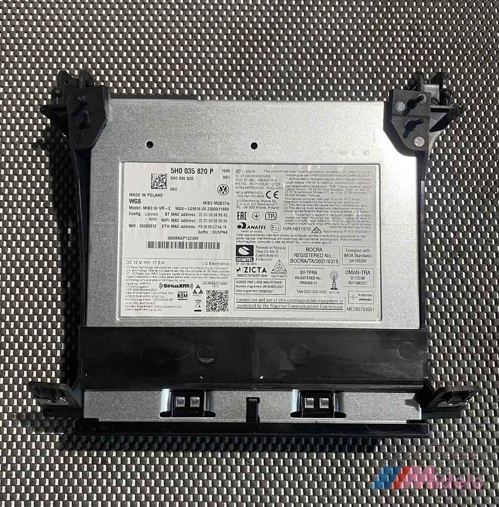 VW GOLF VIII MULTIMEDIA SYSTEEM 5H0035820P, Gebruikt, -, -, Ophalen of Verzenden