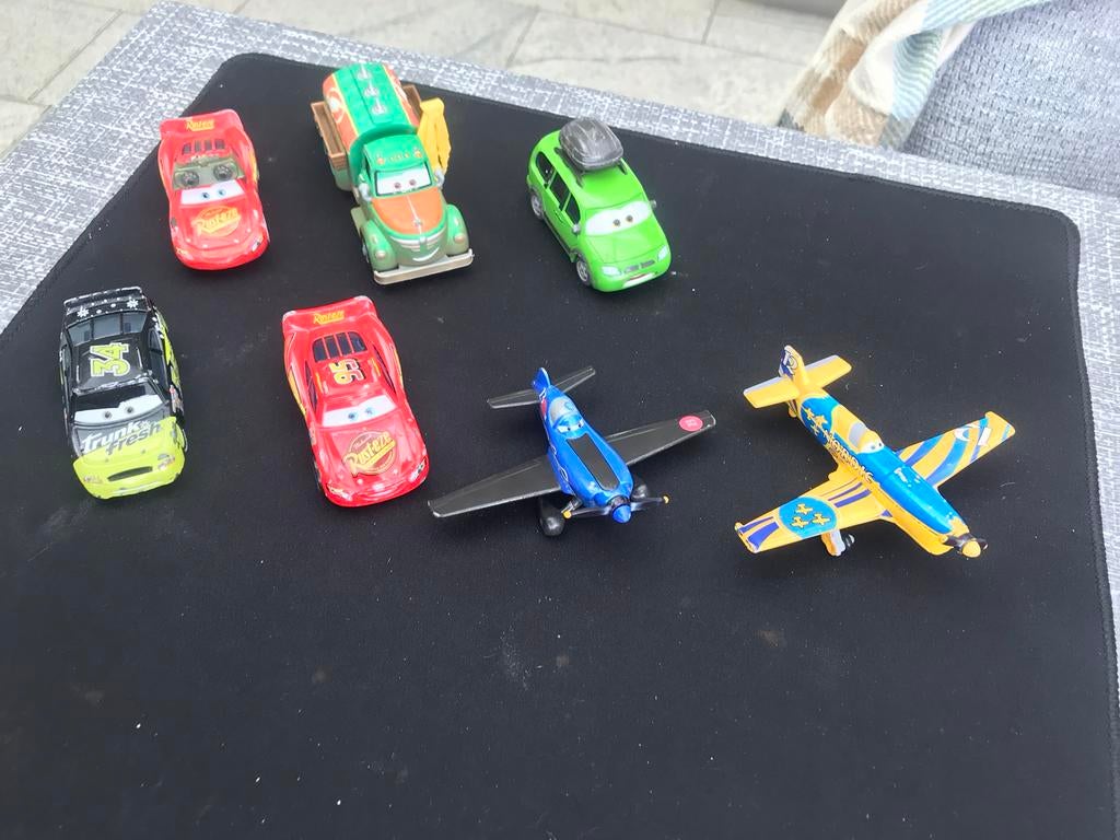 Disnet Pixar Cars autos en vliegtuigen alles samen, Ophalen, Zo goed als nieuw