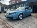 Saab 9-5 2.0 T Biopower Sport Estate 2007 ice Blue!, Auto's, Voorwielaandrijving, Stof, 1800 kg, Blauw