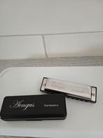 Hengus Harmonica Bluesharp in C met doosje, Ophalen of Verzenden