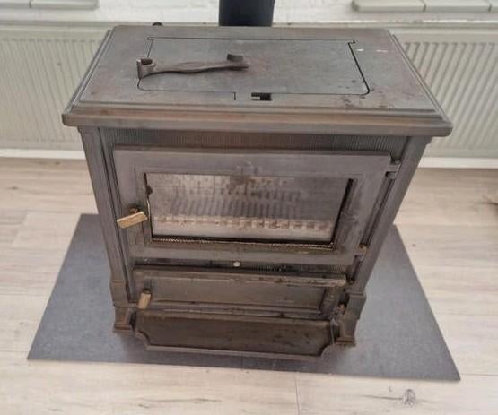 Helex Hannover 1 Houtkachel, Huis en Inrichting, Ophalen, Gebruikt, Houtkachel, Vrijstaand