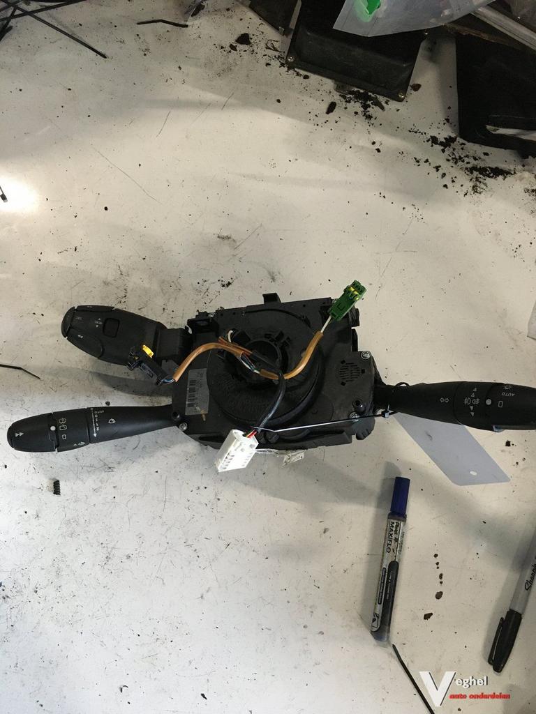 Peugeot 207 2007 Stuurkolom combischakelaar met cruise contr, Gebruikt, -, -, Ophalen of Verzenden