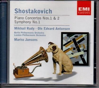 Shostakovich: Pianoconcerten  1 & 2, Symfonie nr.1 / Jansons, Ophalen of Verzenden, Modernisme tot heden, Zo goed als nieuw, Orkest of Ballet