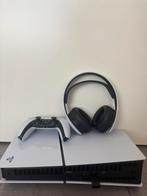 Playstation 5 Disc Edition met Headset en Controller, Ophalen, Zo goed als nieuw, Playstation 5