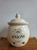 Claire Wilson's Country Kitchen uienpot - Crème Keramiek, Ophalen of Verzenden, Gebruikt