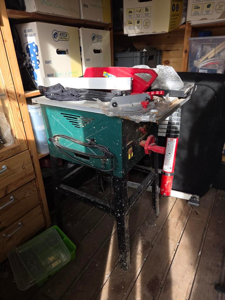 Parkside zaagtafel PTK 2000 C3, Ophalen, 1200 watt of meer, Cirkelzaag, 70 mm of meer