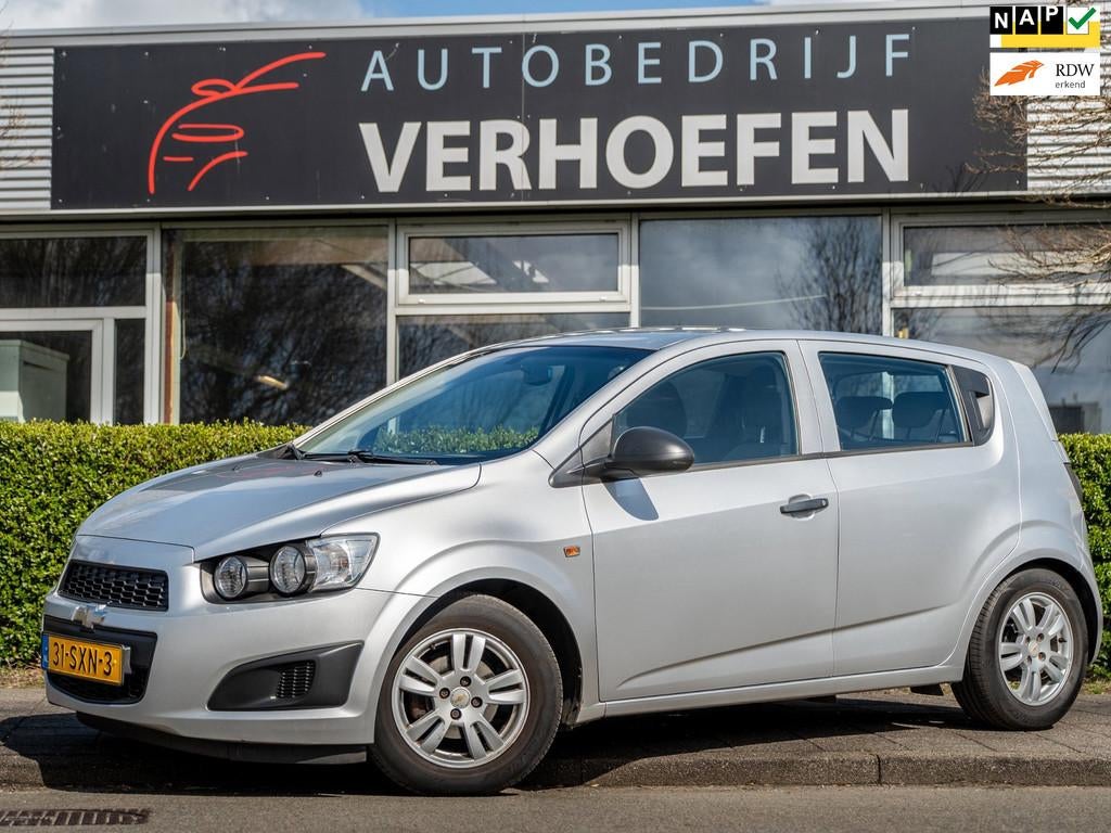 Chevrolet Aveo 1.2 LS - AIRCO - CRUISE CONTROL - ELEKTR RAME, Auto's, Voorwielaandrijving, Euro 5, 86 pk, Aveo
