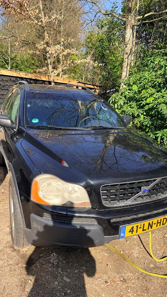 Volvo XC90 2.9 T6 Geartronic 2003 Zwart, 138 €/maand, 7 stoelen, Origineel Nederlands, Stoelverwarming