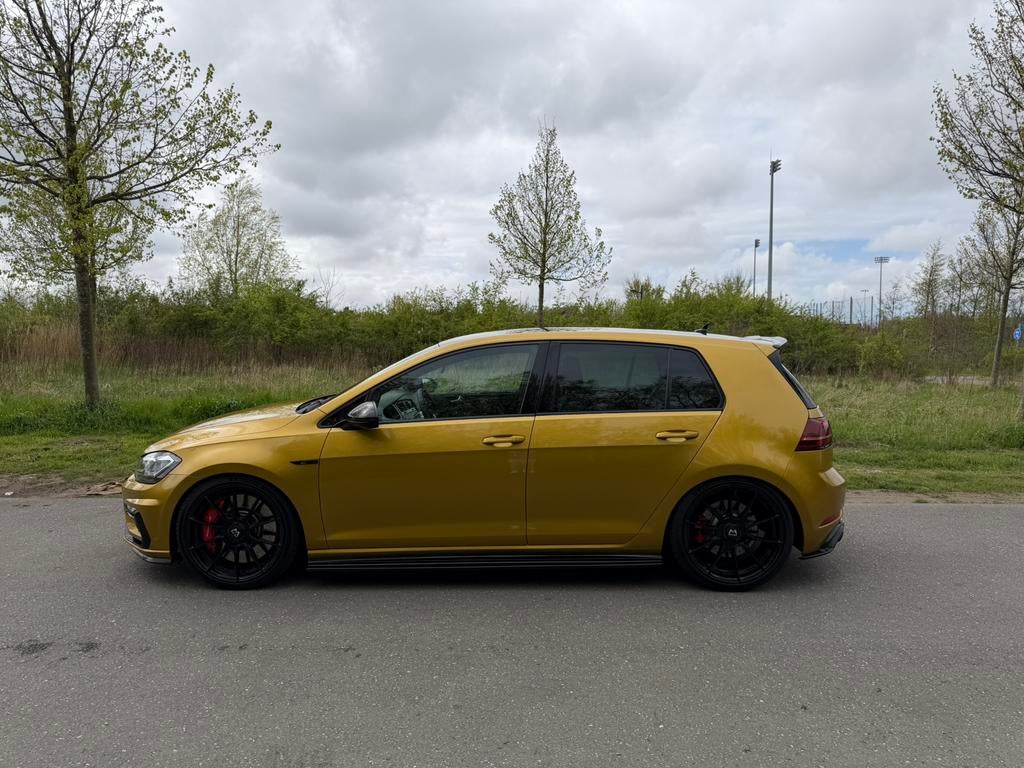 Volkswagen Golf 2.0 TSI 4Motion 410PK VOL!, Auto's, Automaat, Zwart, 4 cilinders, 1984 cc