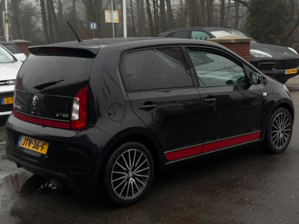 Skoda CITIGO 1.0 Monte Carlo NAVI/CRUISE/PDC/STLVRM/AIRCO/LM, Voorwielaandrijving, Euro 5, Stof, Gebruikt