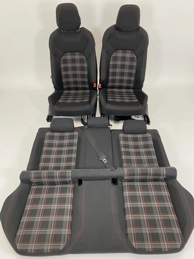 Interieur VW Polo 6 GTI Stof Zwart/Wit/Rood, Gebruikt, Ophalen of Verzenden, Antwoordnummer 6, 3800 VB Amersfoort, Info@volkswagen.nl
