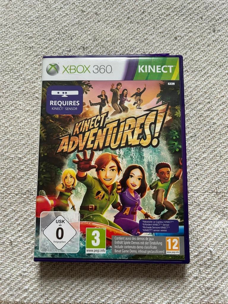 Kinect Adventures Xbox 360, Spelcomputers en Games, Games | Xbox 360, Avontuur en Actie, Ophalen of Verzenden, Zo goed als nieuw