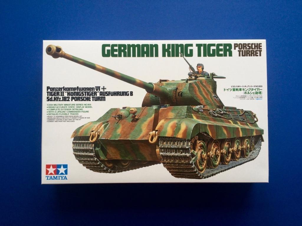 Tamiya	35169	German King Tiger "Porsche Turret"  1/35 ZIMM, Tank, Verzenden, 1:32 tot 1:50, Nieuw