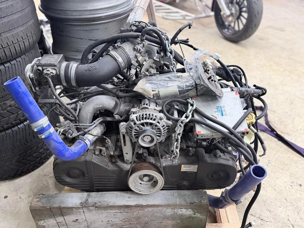 Subaru EJ20 motor met pasplaat voor VW Kever transmissie, Subaru, Info@subaru.com, Ophalen, Subaru