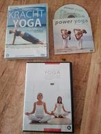3 Yoga DVD's: Kracht Yoga, Power Yoga & Integrated Yoga, Cursus of Instructie, Alle leeftijden, Ophalen of Verzenden, Gebruikt
