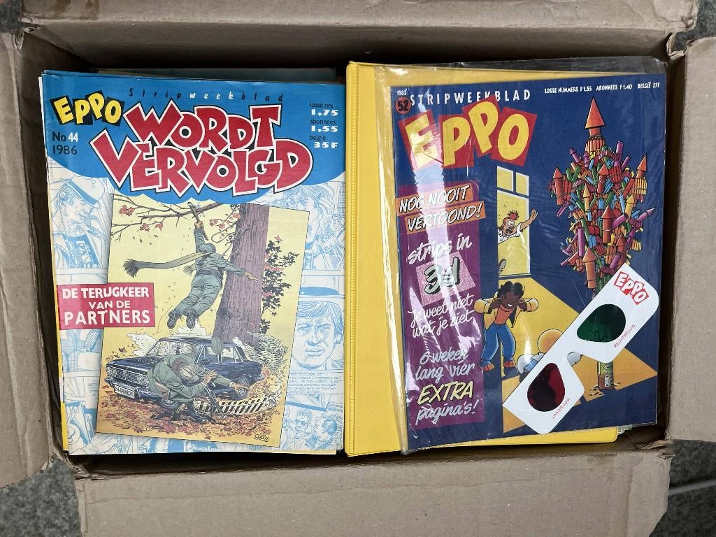Eppo tijdschriften, Boeken, Stripboeken, Gelezen, Meerdere stripboeken, Ophalen