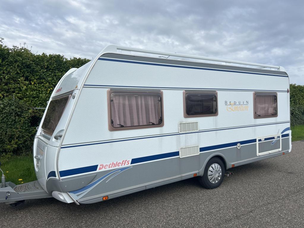 Dethleffs Beduin Emotion 515 DB LUIFEL VOORTENT MOVER, Caravans en Kamperen, Caravans, Arist-Dethleffs-Straße 12, 88316 Isny im Allgäu, Duitsland